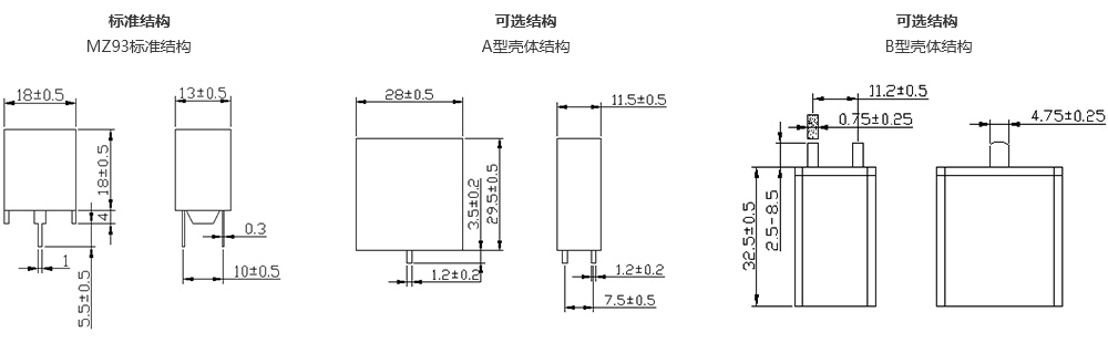 保护用PTC热敏电阻